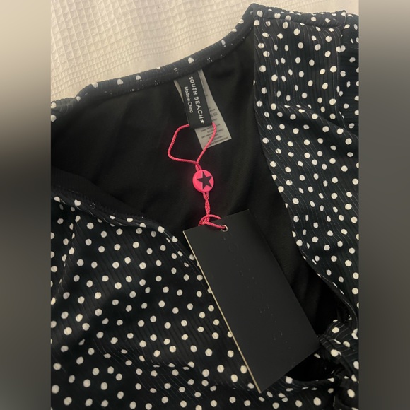 ASOS SOUTH BEACH TWO PIECE SWIM SUIT SIZE 2 - Picture 3 of 6